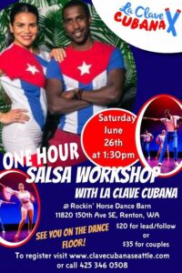 Reopening Dance & Special Salsa Workshop