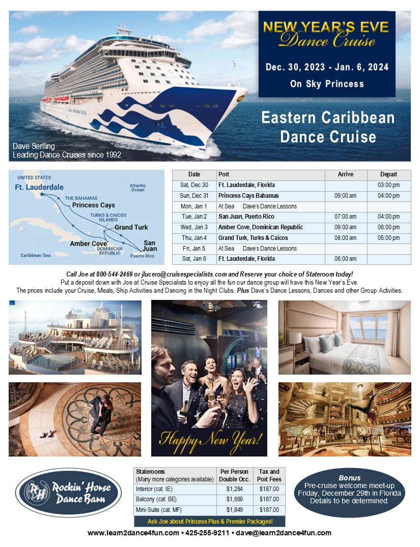 New Year's Eve 2024 Dance Cruise